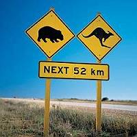 オーストラリア道路標識
